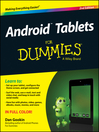 Cover image for Android Tablets For Dummies